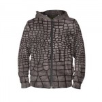 Net-Steals Europe, Women's zipper Hoodie Jacket - Reptilian