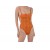 Net-Steals New for 2022, Tie Strap One Piece Swimsuit - Orange Patterns