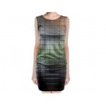 Net-Steals New for 2022, Sleeveless Velvet Midi Dress - Shiny Brick